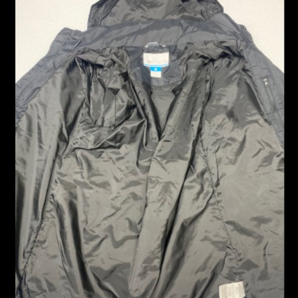 🆕Columbia Men's Clifton Terrace Waterproof Hooded Jacket Coat, MD and LG, Black - Picture 3 of 4
